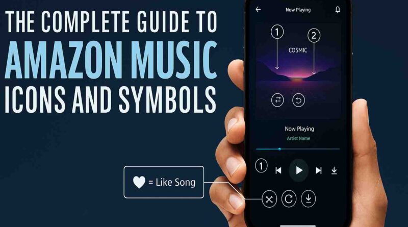 Amazon Music icons and symbols