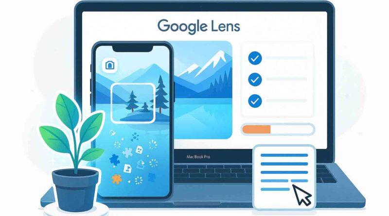 how to use google lens on mac