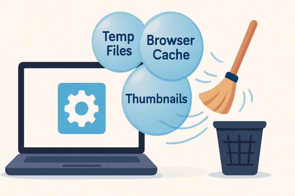 How to clear cache on Windows PC