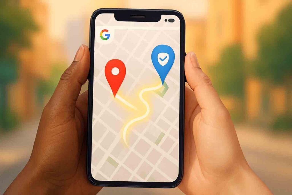 Google Maps Location Sharing