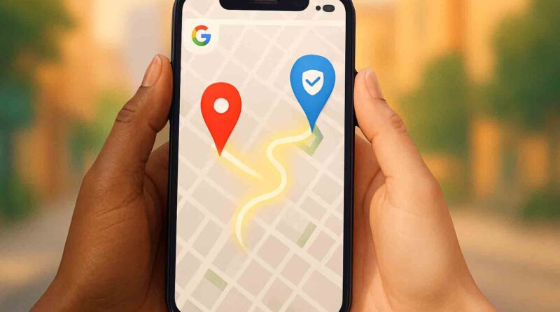 Google Maps Location Sharing