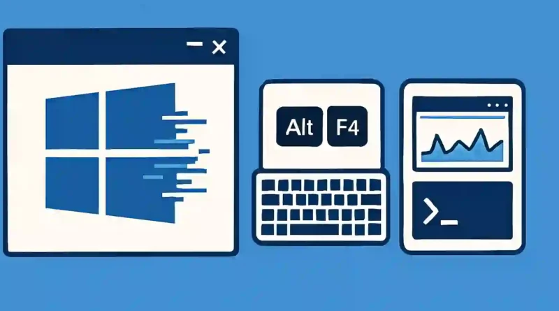 how to force close on windows
