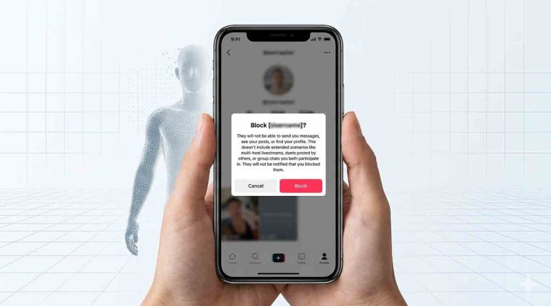 how to block someone on tiktok