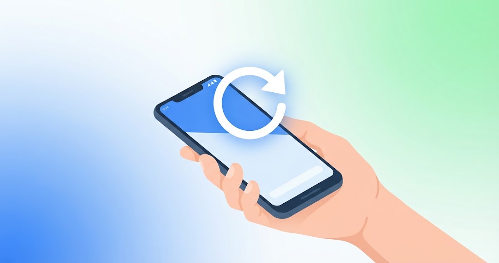reboot Android smart phone or tablet